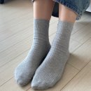 메이드인제이 | 국내생산 제이그린 패션양말 코디 쉬운 데일리룩 골지 중목양말 후기