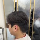 살롱에이 강릉점 | 강릉 남자 다운펌 옆머리 뜨는 고객님 변화 후기