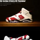 [품절]조던6 카마인 GS Air Jordan 6 VI Retro GS 'Carmine' 384665 160 이미지