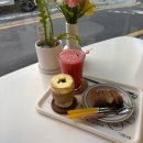 온바 | [버터온] 암사역 천호동 천호공원 앞 애견동반카페 크림라떼 생수박주스 땡모반 솔직후기 (주차정보)