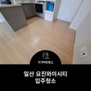 일산 요진와이시티 입주청소 깔끔하게 진행했던 후기