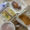 ATTO COFFEE | 논현카페 아토커피 배달 후기! 와플,떡볶이,계란빵,토스트,휘낭시에 라떼까지