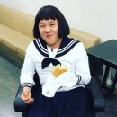 단발머리 이미지
