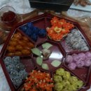 한방 꽃차와 다식 이미지