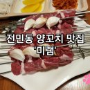 대전 전민동 맛집, 양꼬치엔 칭따오! &#39;미램&#39;