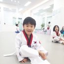 눈부시게 빛나는 태권도장 이미지