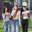 엑신(X:IN) 한나, 이샤, 아리아 웬디의 영스트리트 출근길 포토.jpg 이미지