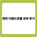 인원더랜드 | 영천 더랜드호텔 숙박 후기! 가족여행·비즈니스 모두 만족한 영천 호텔 추천