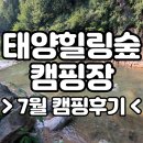 명랑핫도그 연천점 | 파주)) 태양힐링숲캠핑장 파주 계곡 캠핑장 2023년 캠핑 시작!