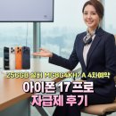 A-17 | 아이폰 17 프로 자급제 후기 (256GB 실버 MG8G4KH/A 4차예약)