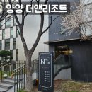 헤어샵온앤오 | 양양 온천여행 더앤리조트 디럭스 더블룸 후기 (어매니티 조식 실내온천 스파온)