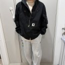 덕  산 | 사카이 칼하트 WIP 워시드 덕 후드 블루종 내돈내산 후기 &amp; 상세 가격 / 사이즈 리뷰 팁!!!