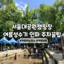 탄리로17번길+제일로110번길 | 서울대공원캠핑장 여름방학 성수기인파 주차팁 카트타는곳 110번 중형텐트