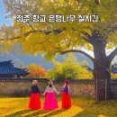 해맑은 마을 | 전주 향교 은행나무 단풍명소 한옥마을 뚜벅이 여행