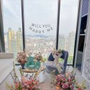 문정꽃집 문정프로포즈 "꽃그린달" 호텔프로포즈 공간꽃장식 이벤트꽃장식