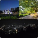 창원 용지호수 음악분수 시간 쉼터, 용지어울림동산 산책, 안민고개 야경
