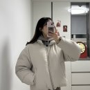 봉봉세탁소 | [여자 숏패딩 추천] 드로우핏 미니멀 푸퍼 다운 점퍼 후기