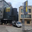 오아시스 모텔 | 속초 해수욕장 터미널 인근 호텔 오아시스 사이니지 시공후기