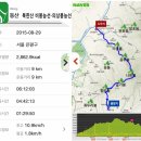 북한산 비봉능선-의상봉능선