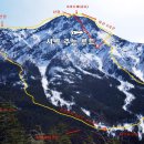 일본 야츠가다케 설산 등반 계획 이미지