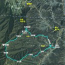 직지사-남산-망봉- ★황악산- 운수봉- 여시골산- 천룡봉- 직지사 1 이미지