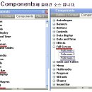 swish에서 자주 쓰는 소스를 Components에 넣어쓰기 이미지