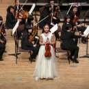 2011년5월3일 춘천시립 청소년 교향악단 특별 연주회(청소년을 위한 음악회)-바이올린 협연자 양예린(우석여중2) 이미지