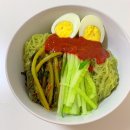 유명식품 신성 녹차냉면 녹차가 들어가 쫄깃하고 맛있는 면발