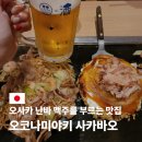 코나미 | 오사카 사카바오 난바 오코나미야키 맛집 위치 메뉴 후기