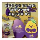 건강한 아이 간식 추천 해남 고구마빵 미니구마빵 후기