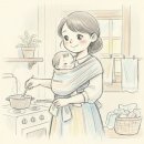 뚜레쥬르 사랑모아범천(3)점 | 코모스 포대기 신생아 사용법부터 앞보기까지 활용 꿀팁 총정리