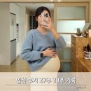 (주)송아 | 임신 후기 27주 28주 증상 및 배크기 :: 임산부 운동(러닝, 필라테스), 꼬리뼈 통증
