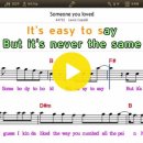 MR- Someone you loved/Lewis Capaldi 이미지