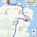 남해바래길 6,7코스와 8코스 일부 이미지