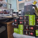 인코PC방 | MSI 트리오 RTX3080TI 레이븐 RVN 코인 가상화폐 채굴기 360해시 보조전원3개 제작