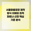 의복제작(심화) | 서울 맞춤정장 제작 방식 이해와 최적 파트너 선정 핵심 기준 분석
