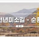 아라메길 (천년미소길-순환) 이미지