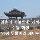 별이네 농원 | 추석 연휴에 가볼만한 가까운 곳 _ 수원 화성 / 양평 두물머리 세미원