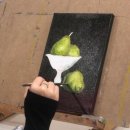 그림愛 유화 그리기 | 서초 방배 서리화실ㅣ 3천원 짜리 다이소 물감으로 그림그리기 ㅣ 다이소 유화 물감 사용후기