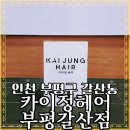 인천 부평구 갈산동 - 카이정헤어 부평갈산점! 부평미용실, 갈산동미용실, 부평헤어샵 추천