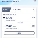 647 | 인천공항 2터미널 싱가포르행KE647(23:35) 기내식 후기!