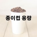 종류별 종이컵 용량 알아보기 이미지