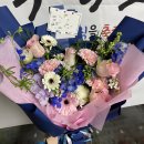 아빠 퇴임식 홈파티 준비하기(feat. 가야애드 현수막, 롤앤커피 돈케이크, 루나즈플라워)