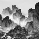 전통산수화 이미지