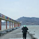 우도 무지개 🌈 다리 위, 여행나무 이미지