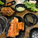 통큰고기집&냉면 | 타임스퀘어 근처 고기집 통큰대포삼겹 냉삼, 밑반찬 만족 후기