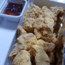 네네치킨 스노윙치즈 양념치킨 순살 반반 후기