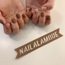 Nail A La Mode(네일어라모드) | 가을겨울에는 무광네일! 스와무광네일로 체인지-네일어라모드(방이동) 11월의 네일아트 :)
