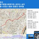 부산 동구종합사회복지관~호천산~실이봉~수정산~동봉~엄광산~꽃마을 gpx [참고용] 이미지