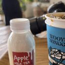 꿀도시락 서산 당진점 | 서산브런치카페 신선한 목장우유에 예산사과가 들어간...마실 수 있는 태신목장 우유농가 데이트 후기